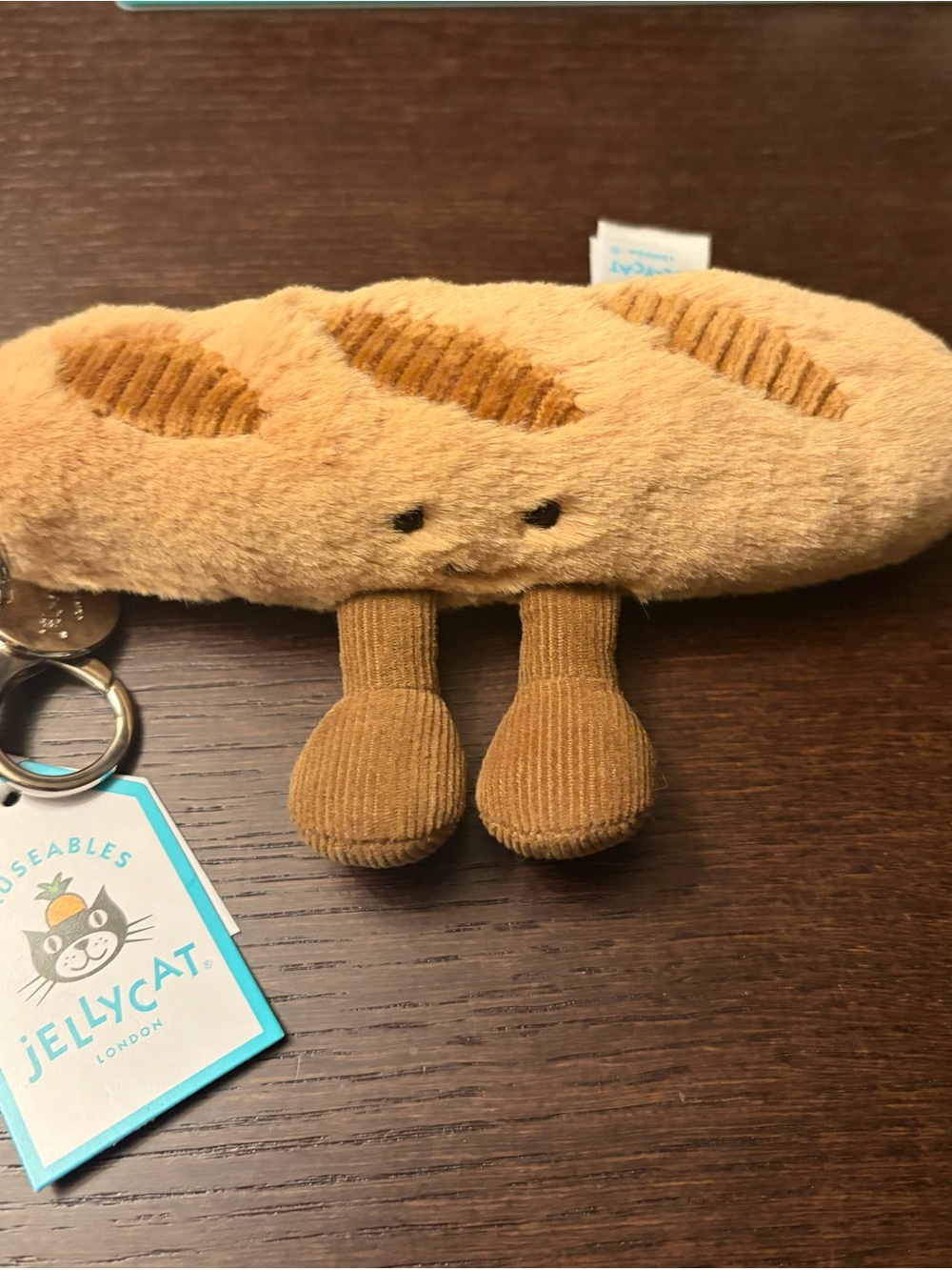 [Jellycat] amuseables baguette bag charm
